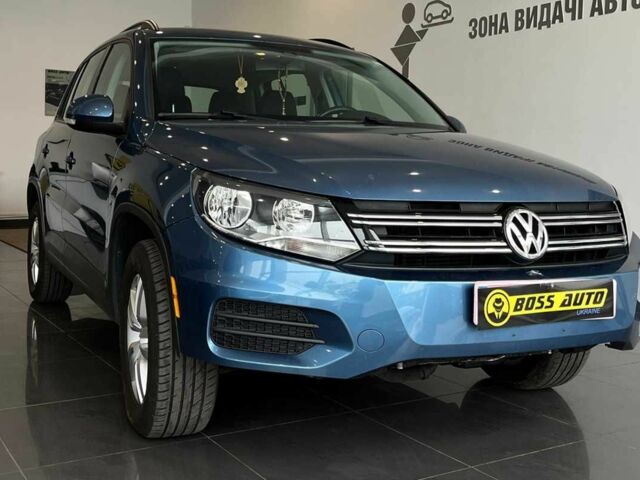 Синій Фольксваген Тігуан, об'ємом двигуна 2 л та пробігом 118 тис. км за 12650 $, фото 1 на Automoto.ua