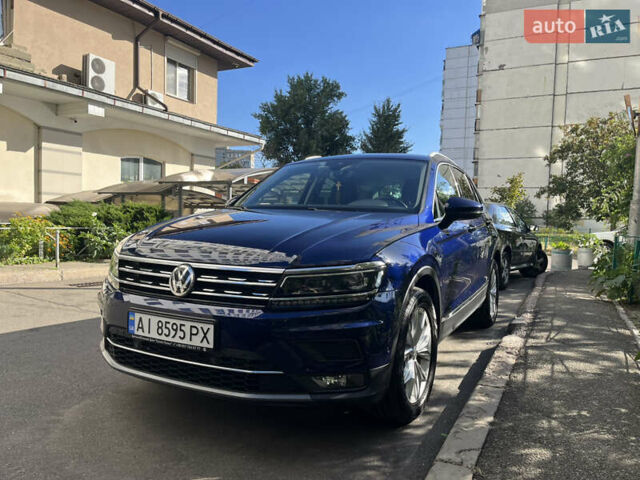 Синій Фольксваген Тігуан, об'ємом двигуна 1.97 л та пробігом 108 тис. км за 29500 $, фото 1 на Automoto.ua