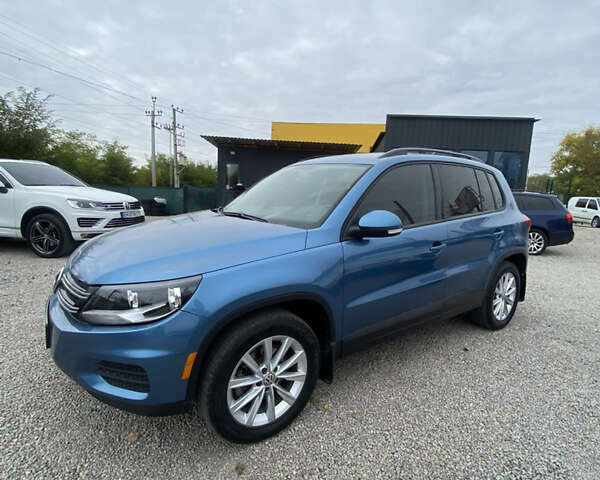 Синий Фольксваген Тигуан, объемом двигателя 1.98 л и пробегом 106 тыс. км за 14950 $, фото 1 на Automoto.ua