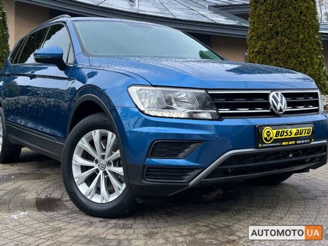 Синій Фольксваген Тігуан, об'ємом двигуна 2 л та пробігом 190 тис. км за 16900 $, фото 1 на Automoto.ua