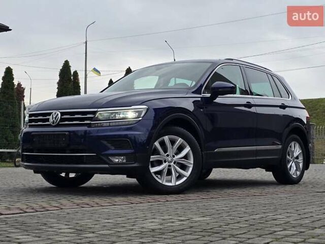 Синий Фольксваген Тигуан, объемом двигателя 2 л и пробегом 81 тыс. км за 27800 $, фото 1 на Automoto.ua