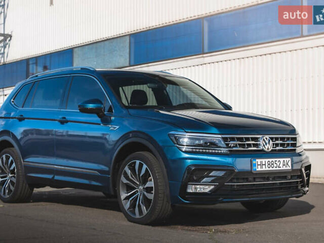 Синий Фольксваген Тигуан, объемом двигателя 1.98 л и пробегом 75 тыс. км за 23600 $, фото 1 на Automoto.ua