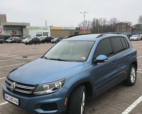 Синій Фольксваген Тігуан, об'ємом двигуна 2 л та пробігом 63 тис. км за 16800 $, фото 1 на Automoto.ua