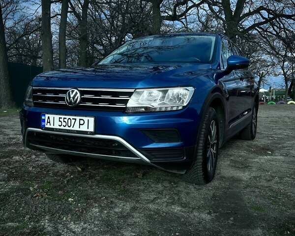 Синій Фольксваген Тігуан, об'ємом двигуна 1.98 л та пробігом 76 тис. км за 19500 $, фото 1 на Automoto.ua