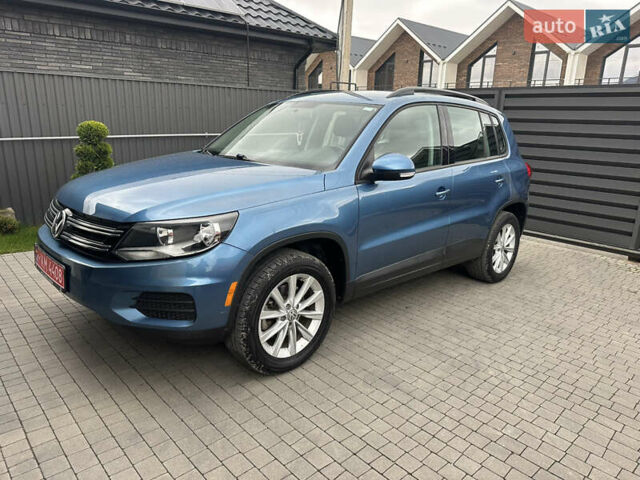 Синій Фольксваген Тігуан, об'ємом двигуна 1.98 л та пробігом 122 тис. км за 13800 $, фото 1 на Automoto.ua