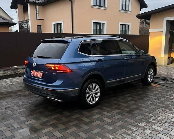 Синій Фольксваген Тігуан, об'ємом двигуна 2 л та пробігом 193 тис. км за 14700 $, фото 1 на Automoto.ua