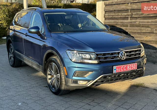 Синий Фольксваген Тигуан, объемом двигателя 1.98 л и пробегом 166 тыс. км за 19200 $, фото 1 на Automoto.ua