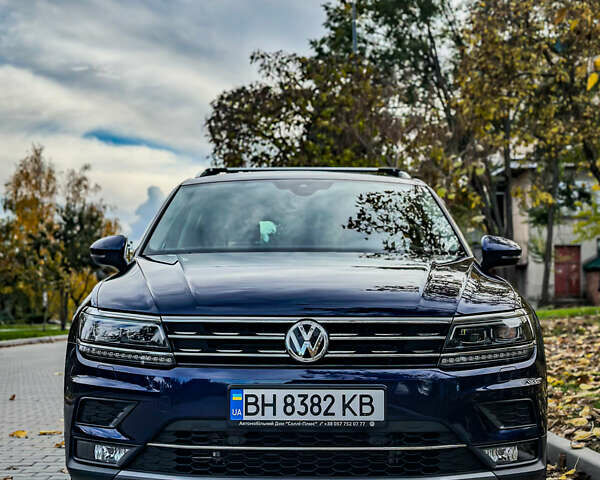 Синій Фольксваген Тігуан, об'ємом двигуна 1.98 л та пробігом 82 тис. км за 30000 $, фото 1 на Automoto.ua