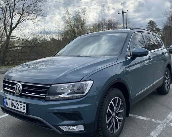 Синій Фольксваген Тігуан, об'ємом двигуна 2 л та пробігом 109 тис. км за 22000 $, фото 1 на Automoto.ua