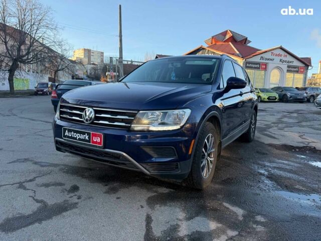Синій Фольксваген Тігуан, об'ємом двигуна 2 л та пробігом 103 тис. км за 17990 $, фото 1 на Automoto.ua