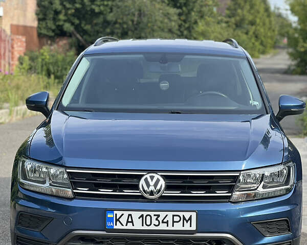 Синій Фольксваген Тігуан, об'ємом двигуна 1.98 л та пробігом 215 тис. км за 16000 $, фото 1 на Automoto.ua