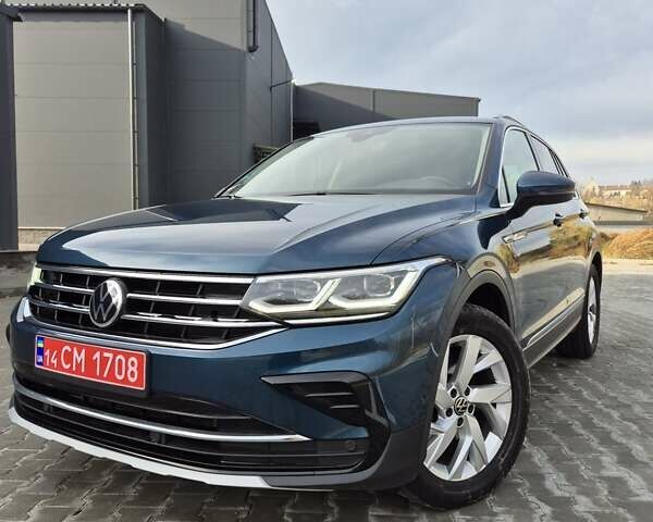 Синій Фольксваген Тігуан, об'ємом двигуна 2 л та пробігом 219 тис. км за 26900 $, фото 1 на Automoto.ua