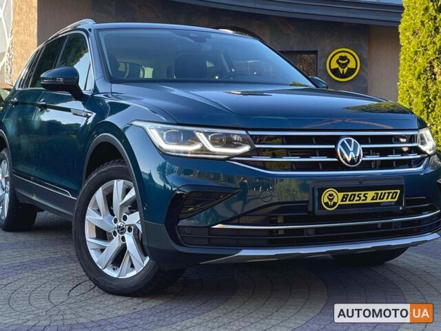Синій Фольксваген Тігуан, об'ємом двигуна 2 л та пробігом 40 тис. км за 35800 $, фото 1 на Automoto.ua