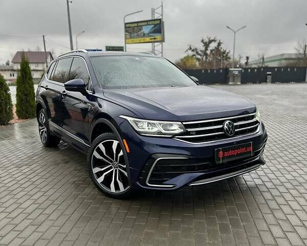 Синий Фольксваген Тигуан, объемом двигателя 1.98 л и пробегом 118 тыс. км за 26600 $, фото 1 на Automoto.ua