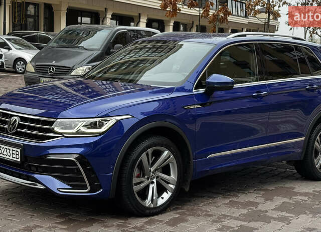 Синий Фольксваген Тигуан, объемом двигателя 1.98 л и пробегом 79 тыс. км за 34999 $, фото 1 на Automoto.ua