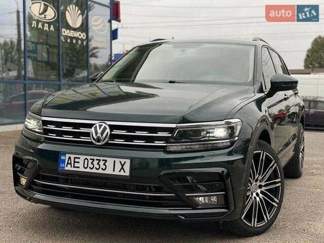 Зеленый Фольксваген Тигуан, объемом двигателя 1.98 л и пробегом 189 тыс. км за 17300 $, фото 1 на Automoto.ua