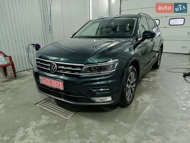 Зеленый Фольксваген Тигуан, объемом двигателя 1.98 л и пробегом 174 тыс. км за 21999 $, фото 1 на Automoto.ua