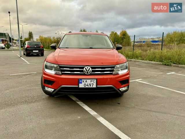 Оранжевый Фольксваген Тигуан, объемом двигателя 1.98 л и пробегом 176 тыс. км за 19200 $, фото 1 на Automoto.ua