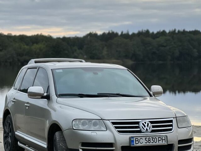 Бежевый Фольксваген Туарег, объемом двигателя 3 л и пробегом 298 тыс. км за 7950 $, фото 1 на Automoto.ua