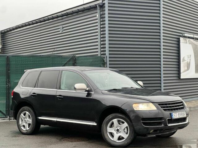 Черный Фольксваген Туарег, объемом двигателя 2.5 л и пробегом 100 тыс. км за 4350 $, фото 1 на Automoto.ua