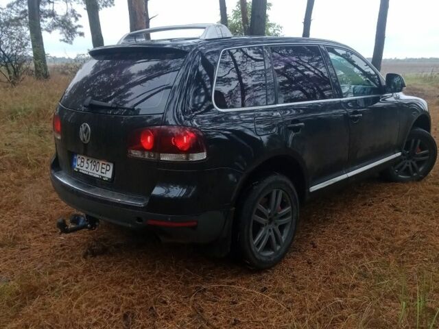 Черный Фольксваген Туарег, объемом двигателя 3.6 л и пробегом 339 тыс. км за 9400 $, фото 1 на Automoto.ua