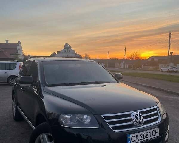 Черный Фольксваген Туарег, объемом двигателя 3.6 л и пробегом 159 тыс. км за 10500 $, фото 1 на Automoto.ua