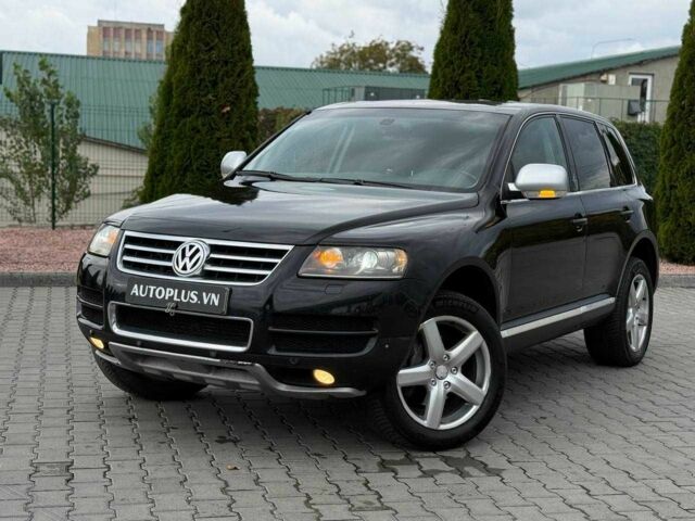 Чорний Фольксваген Туарег, об'ємом двигуна 3 л та пробігом 387 тис. км за 7300 $, фото 1 на Automoto.ua