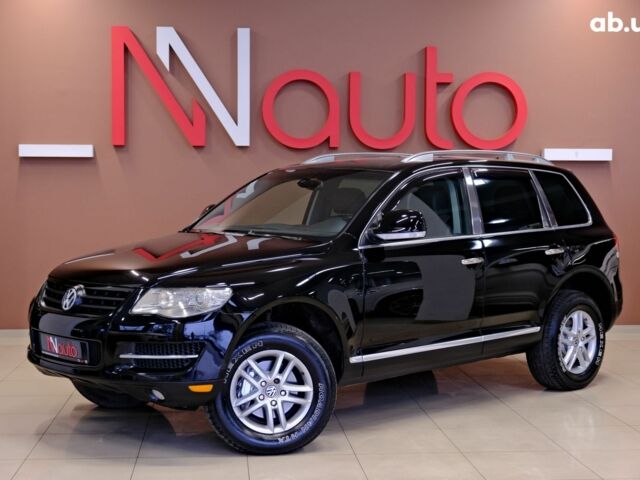 Черный Фольксваген Туарег, объемом двигателя 3.6 л и пробегом 182 тыс. км за 9900 $, фото 1 на Automoto.ua
