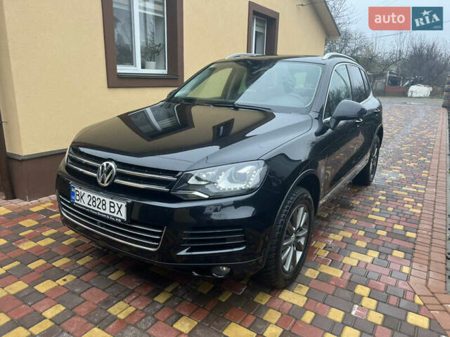 Черный Фольксваген Туарег, объемом двигателя 2.97 л и пробегом 267 тыс. км за 18700 $, фото 1 на Automoto.ua