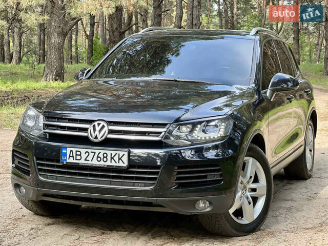 Черный Фольксваген Туарег, объемом двигателя 2.97 л и пробегом 212 тыс. км за 18700 $, фото 1 на Automoto.ua