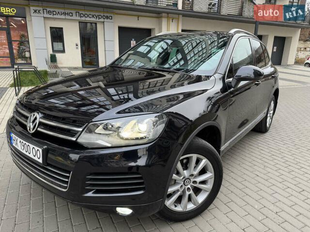 Черный Фольксваген Туарег, объемом двигателя 2.97 л и пробегом 356 тыс. км за 15900 $, фото 1 на Automoto.ua