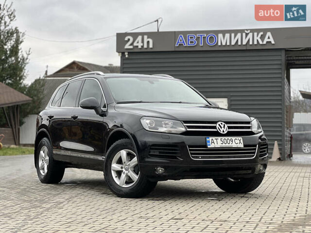 Черный Фольксваген Туарег, объемом двигателя 3 л и пробегом 159 тыс. км за 17500 $, фото 1 на Automoto.ua