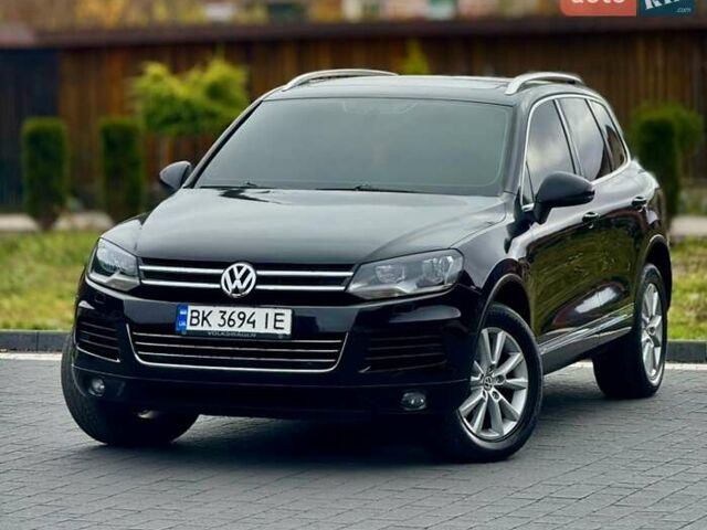 Черный Фольксваген Туарег, объемом двигателя 2.97 л и пробегом 310 тыс. км за 15200 $, фото 1 на Automoto.ua