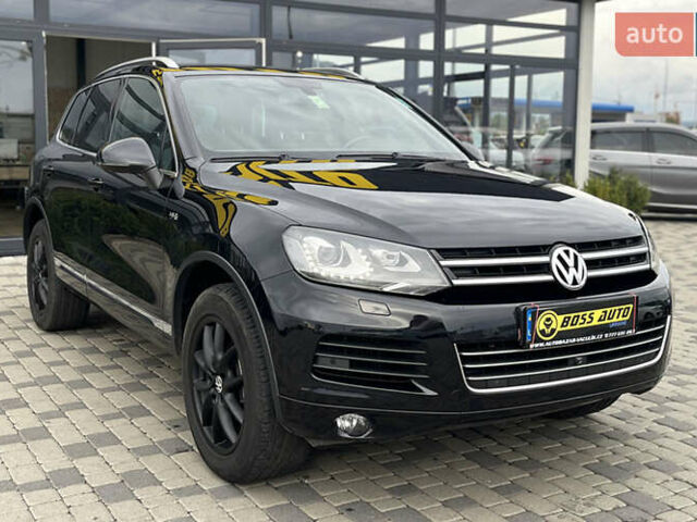 Черный Фольксваген Туарег, объемом двигателя 2.97 л и пробегом 370 тыс. км за 17800 $, фото 1 на Automoto.ua