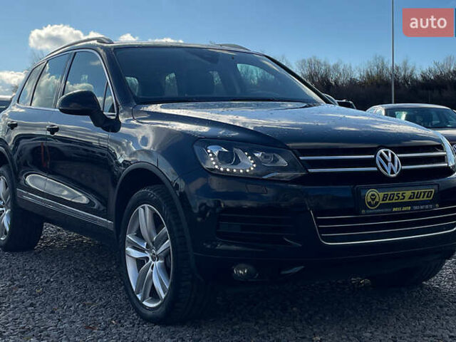 Черный Фольксваген Туарег, объемом двигателя 2.97 л и пробегом 183 тыс. км за 20750 $, фото 1 на Automoto.ua