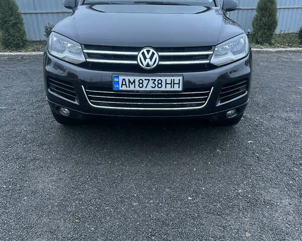 Черный Фольксваген Туарег, объемом двигателя 2.97 л и пробегом 201 тыс. км за 16500 $, фото 1 на Automoto.ua