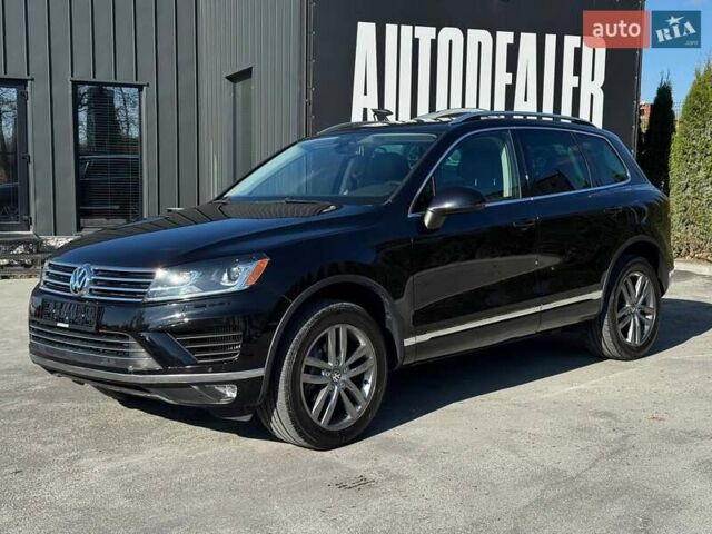 Черный Фольксваген Туарег, объемом двигателя 2.97 л и пробегом 199 тыс. км за 22000 $, фото 1 на Automoto.ua