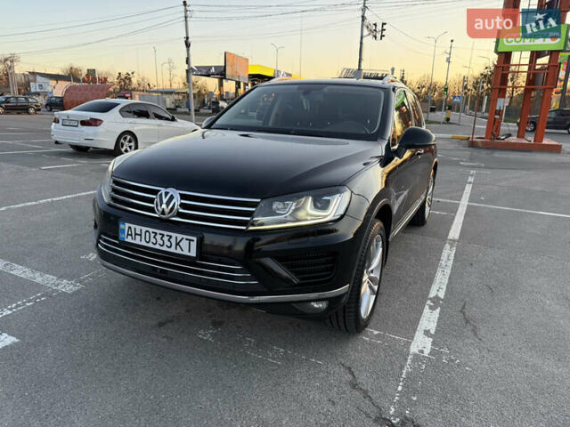 Чорний Фольксваген Туарег, об'ємом двигуна 2.97 л та пробігом 204 тис. км за 26999 $, фото 1 на Automoto.ua
