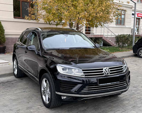 Черный Фольксваген Туарег, объемом двигателя 2.97 л и пробегом 210 тыс. км за 24999 $, фото 1 на Automoto.ua