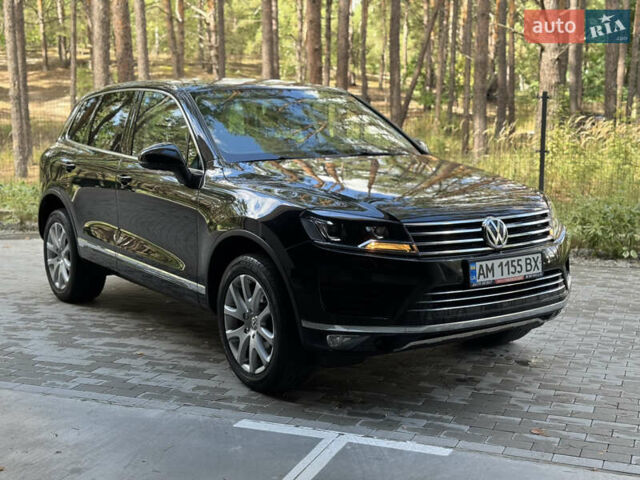Чорний Фольксваген Туарег, об'ємом двигуна 2.97 л та пробігом 194 тис. км за 22499 $, фото 1 на Automoto.ua