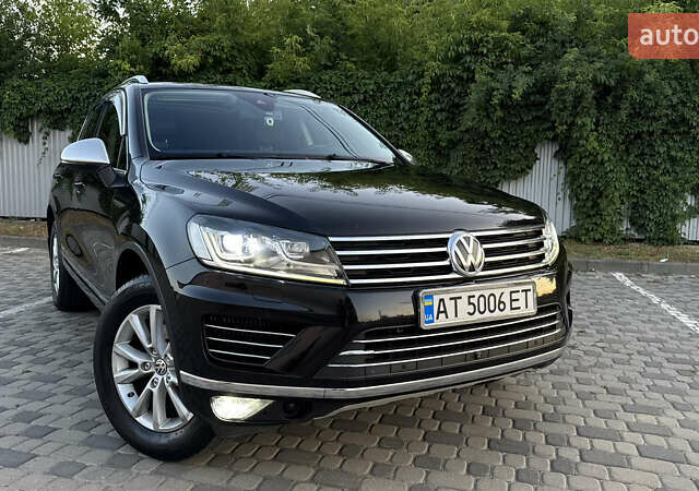 Черный Фольксваген Туарег, объемом двигателя 2.97 л и пробегом 288 тыс. км за 25850 $, фото 1 на Automoto.ua