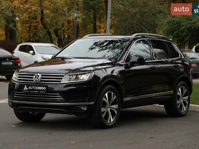 Черный Фольксваген Туарег, объемом двигателя 3.6 л и пробегом 104 тыс. км за 19900 $, фото 1 на Automoto.ua
