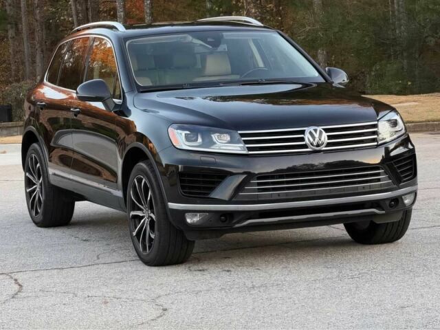 Черный Фольксваген Туарег, объемом двигателя 3.6 л и пробегом 78 тыс. км за 6100 $, фото 1 на Automoto.ua