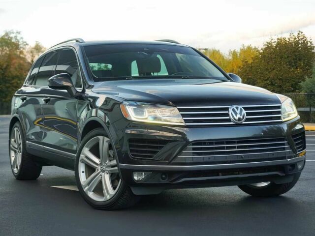 Черный Фольксваген Туарег, объемом двигателя 3.6 л и пробегом 53 тыс. км за 24000 $, фото 1 на Automoto.ua