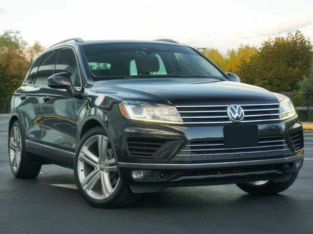 Черный Фольксваген Туарег, объемом двигателя 3.6 л и пробегом 67 тыс. км за 14600 $, фото 1 на Automoto.ua