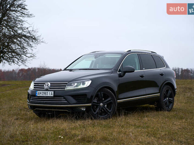 Черный Фольксваген Туарег, объемом двигателя 2.97 л и пробегом 259 тыс. км за 29700 $, фото 1 на Automoto.ua