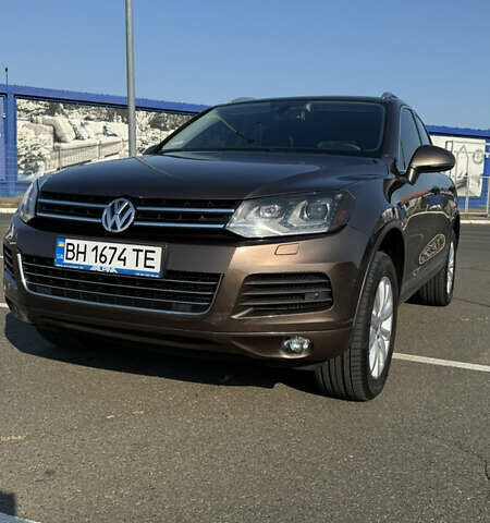 Коричневий Фольксваген Туарег, об'ємом двигуна 3.6 л та пробігом 194 тис. км за 14500 $, фото 1 на Automoto.ua