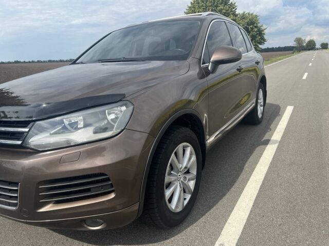 Коричневый Фольксваген Туарег, объемом двигателя 3 л и пробегом 3 тыс. км за 14500 $, фото 1 на Automoto.ua