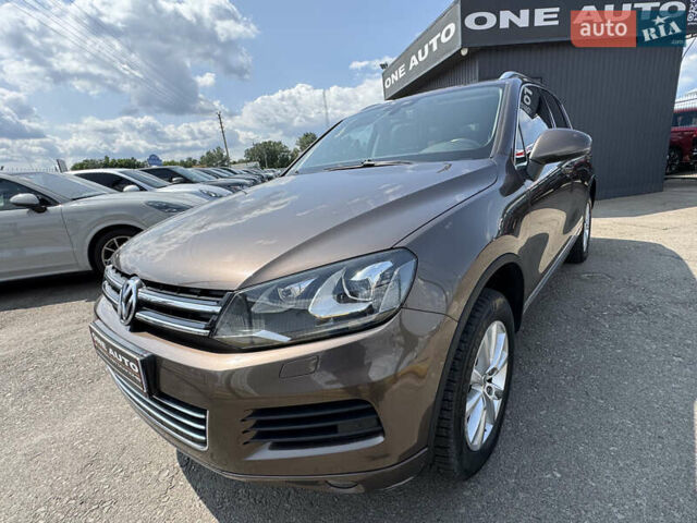 Коричневый Фольксваген Туарег, объемом двигателя 2.97 л и пробегом 214 тыс. км за 17490 $, фото 1 на Automoto.ua