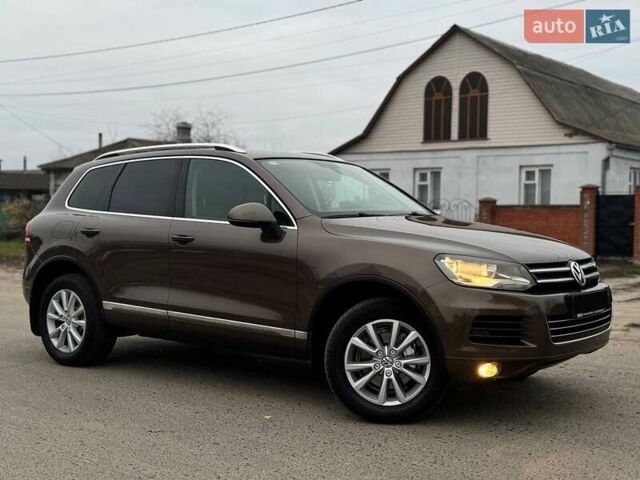 Коричневый Фольксваген Туарег, объемом двигателя 2.97 л и пробегом 190 тыс. км за 15980 $, фото 1 на Automoto.ua
